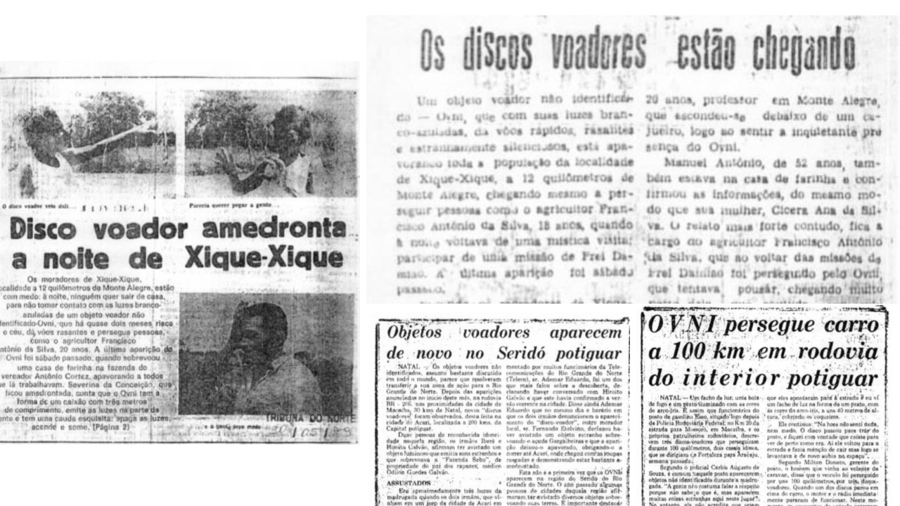 Ufólogo revela documentos do Arquivo Nacional e de jornais sobre OVNIs no RN
