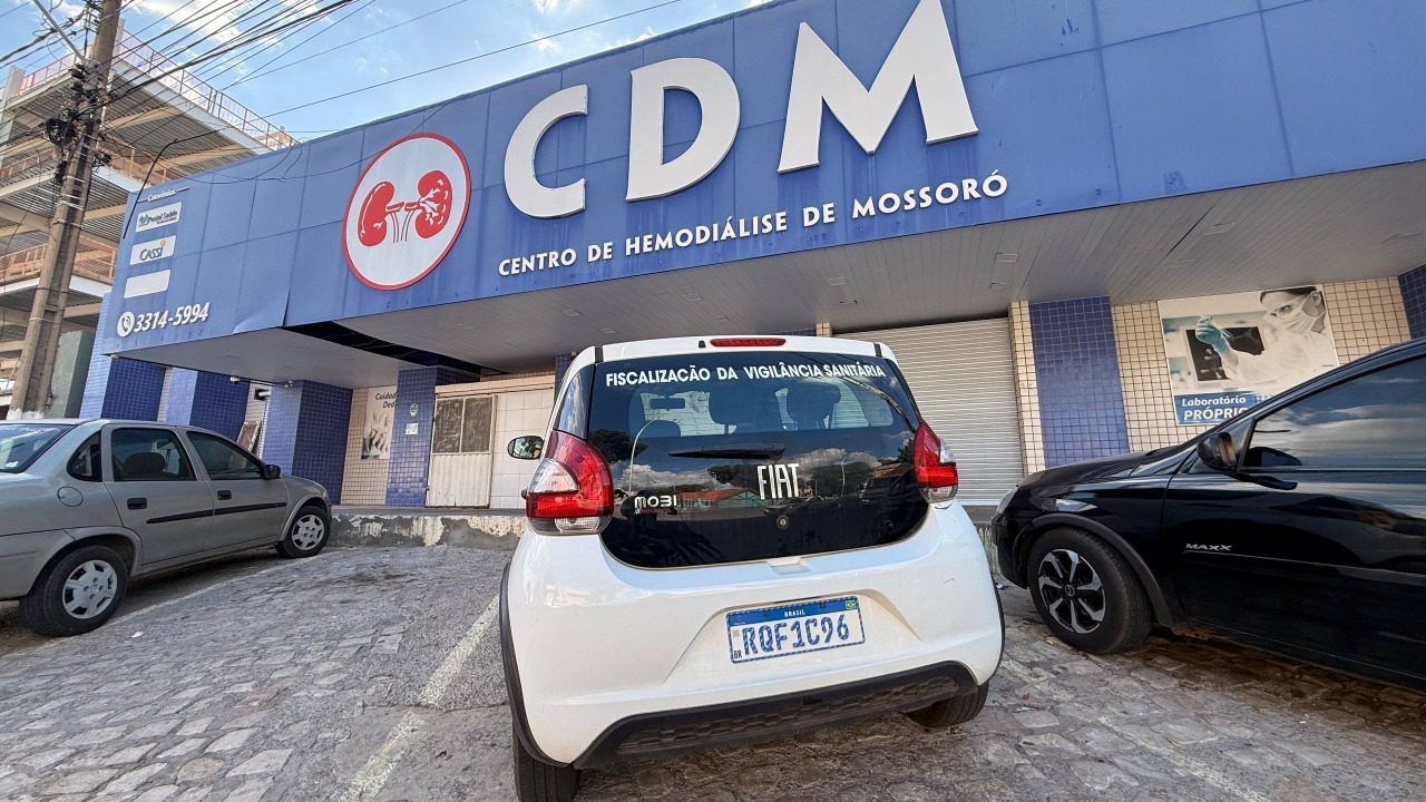 Clínica de Hemodiálise segue interditada até comprovar fim de risco à saúde dos pacientes, afirma Vigilância Sanitária de Mossoró