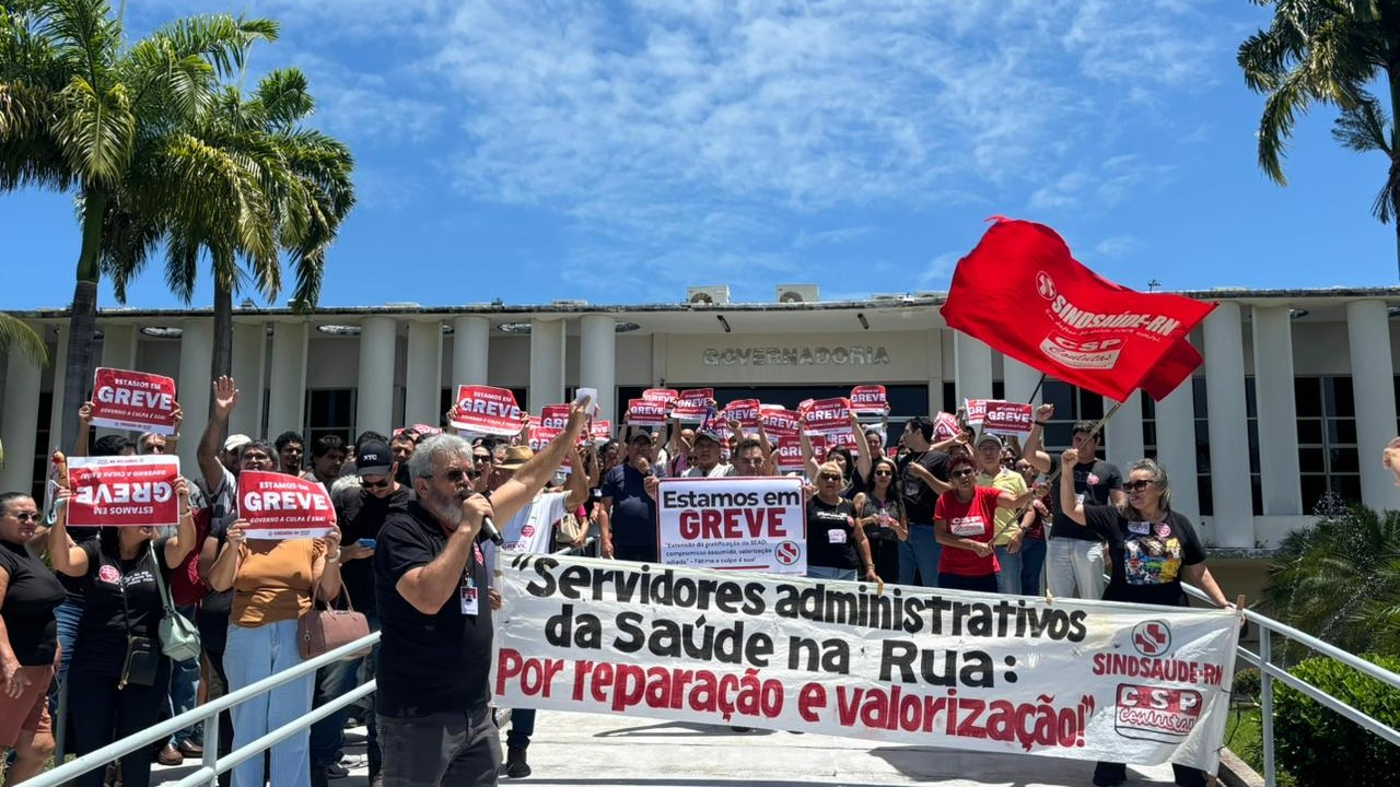 Governo Fátima pode enfrentar greve geral na saúde do RN