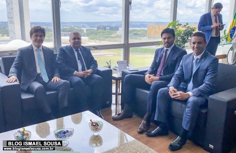 Allyson e Robinson cumprem agenda juntos em BrasÃ­lia-DF