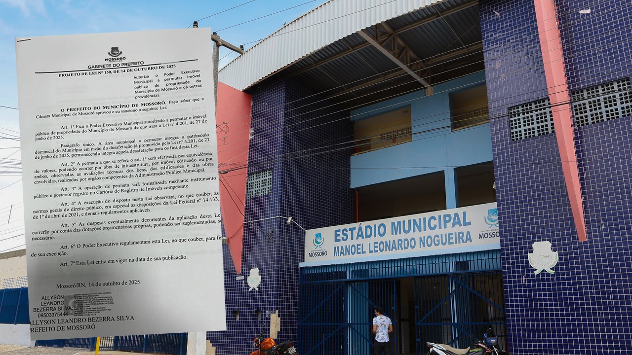 Câmara recebe projeto de permuta do Nogueirão em regime de urgência e sessão termina em bate-boca entre Deyvison e Cabeção