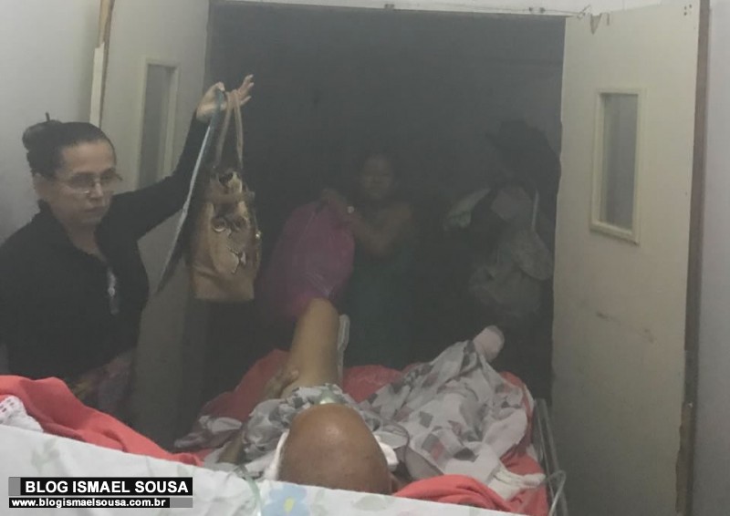 IncÃªndio atinge repouso masculino do HRTM e pacientes sÃ£o retirados Ã s pressas