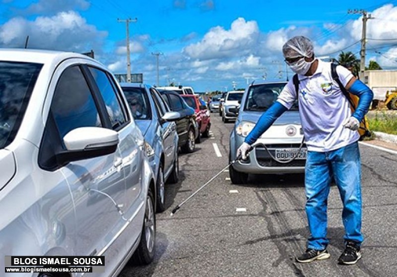 Mais de 250 veÃ­culos chegaram a Tibau neste 1Âº de maio