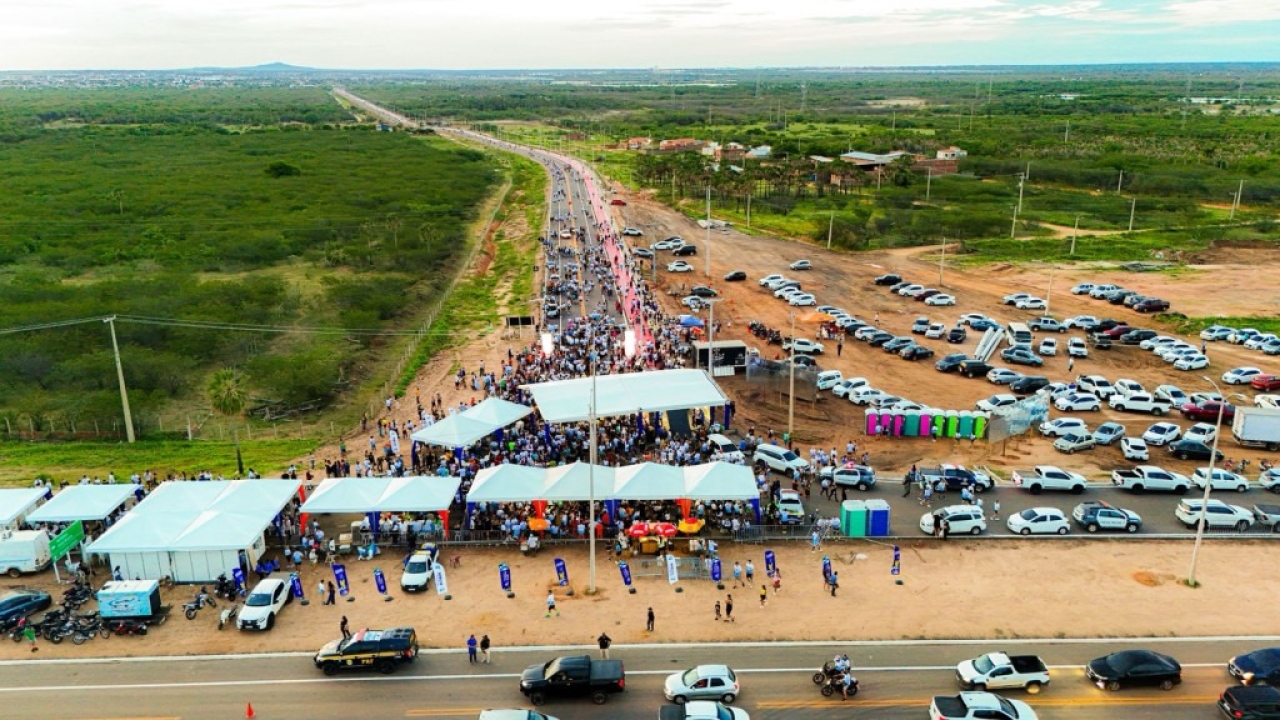 Complexo Viário 15 de Março é aberto ao público no aniversário de 174 anos de Mossoró