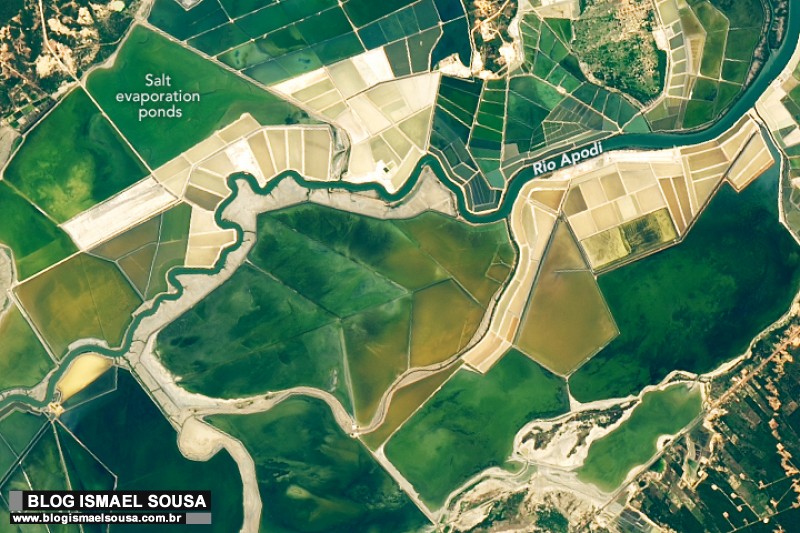 Nasa destaca atividade econÃ´mica da regiÃ£o de MossorÃ³