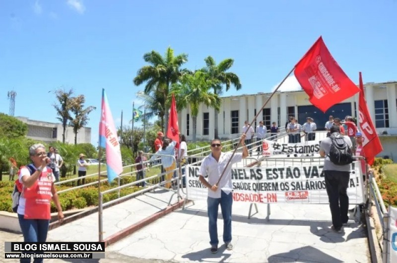 Servidores da saúde iniciam greve no RN