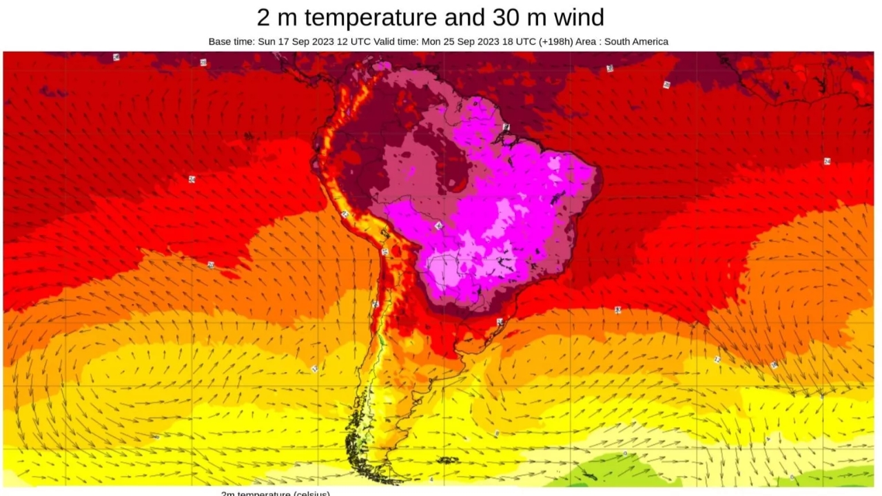 Mossoró vai derreter: Brasil terá ondas de calor nos próximos dias com temperaturas de até 45º C