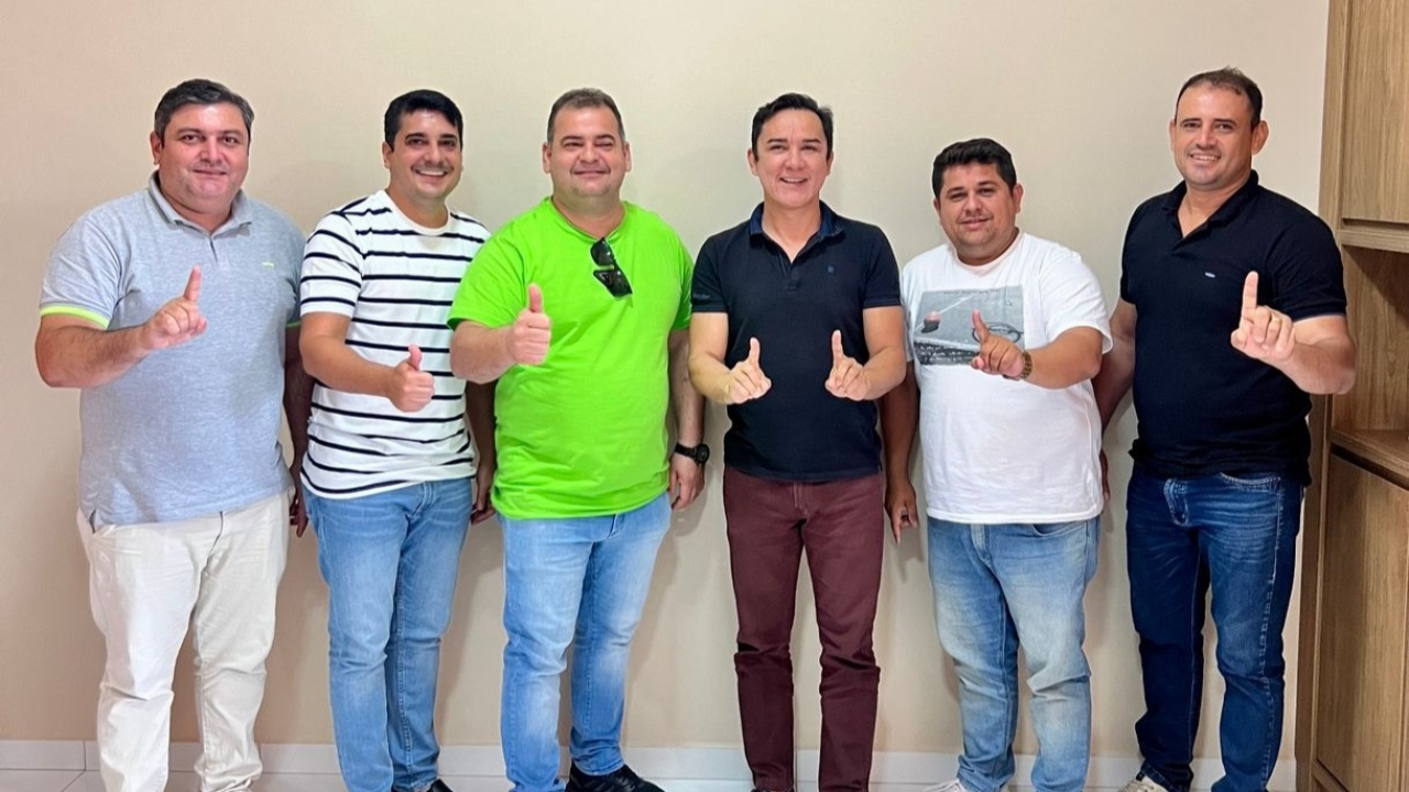 Em Apodi, Alan e Neilton indicam juntos o nome de Sabino Neto como pré-candidato a prefeito