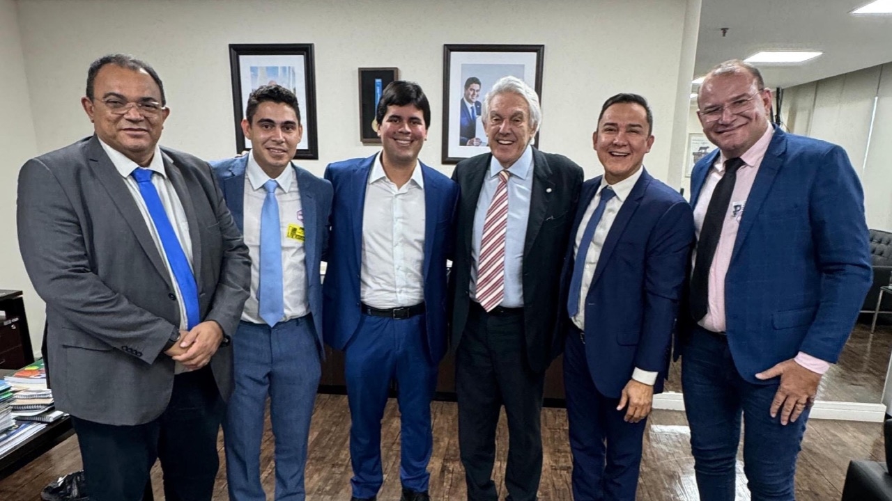 Em Brasília, Neilton e João Maia buscam parcerias esportivas para o oeste com ministro Fufuca