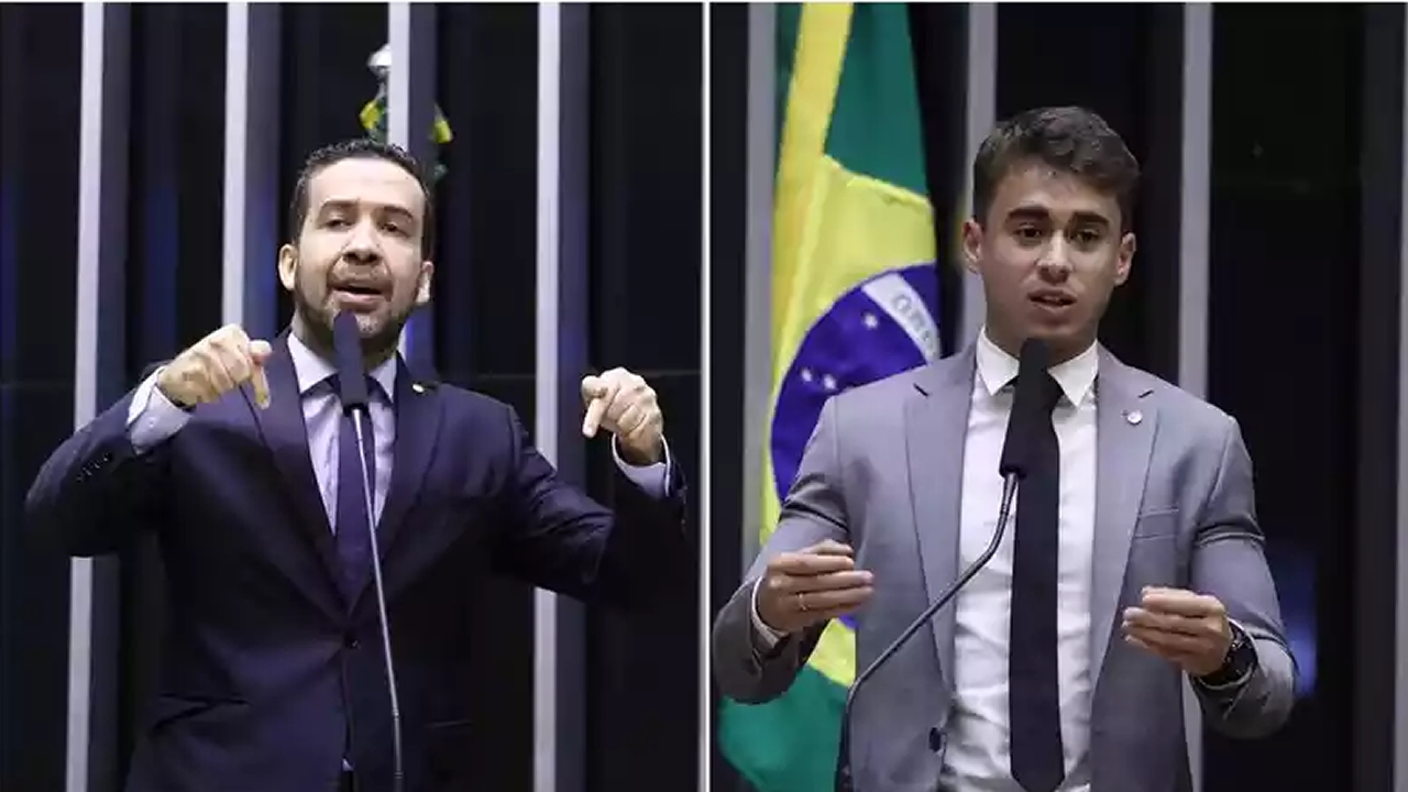 Janones surta e quase sai na porrada com Nikolas Ferreira
