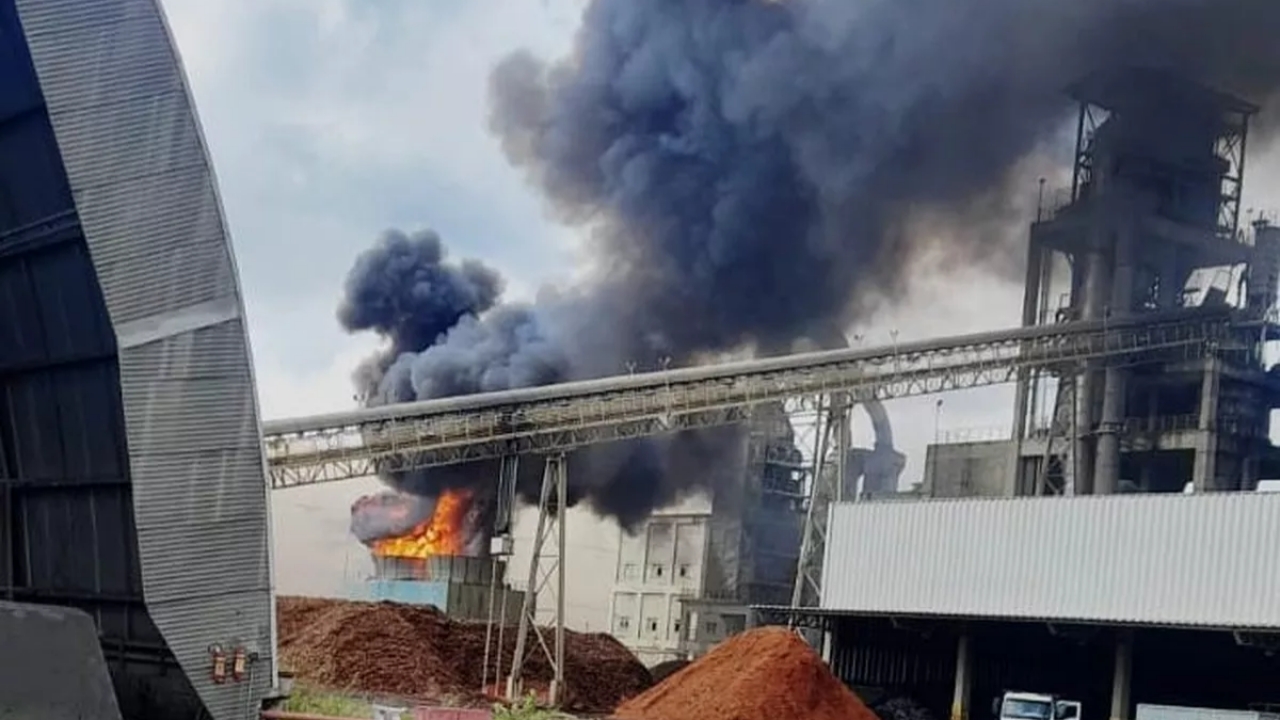 Cimento Apodi divulga nota sobre incêndio que atingiu fábrica na manhã desta terça (22)