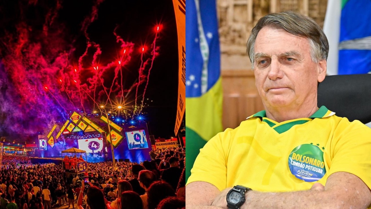 Bolsonaro estará no camarote Dona Celina na Estação das Artes Bolsonaro estará no camarote Dona Celina na Estação das Artes