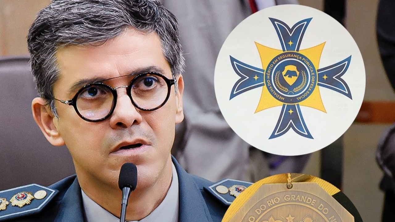 Coronel Azevedo cria “Medalha do Mérito em Segurança Pública e Defesa Social”