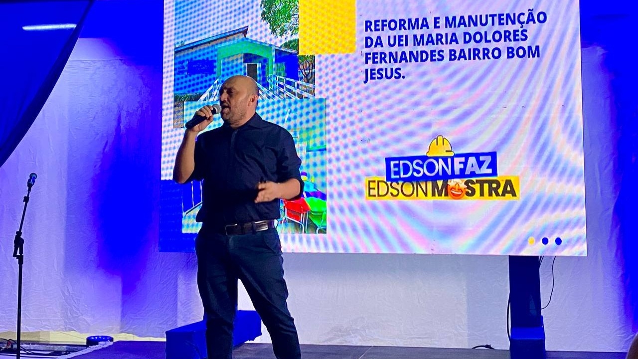 Vereador Edson Carlos destaca ações do mandato em evento com apoiadores