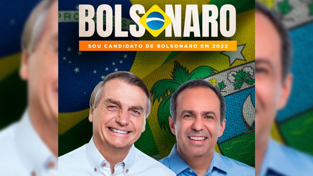 Fábio Dantas declara apoio à Bolsonaro