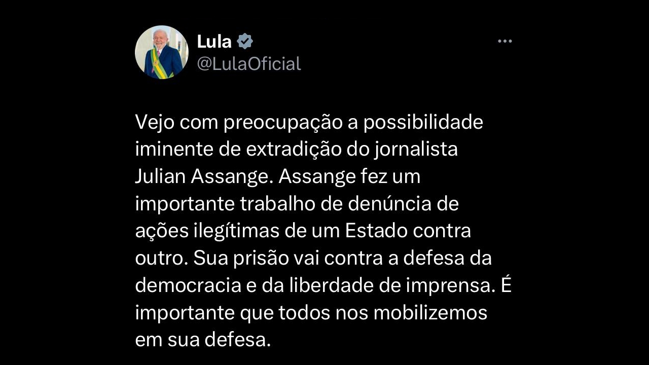 Opinião - Lula e a falsa defesa pela democracia e a liberdade de imprensa