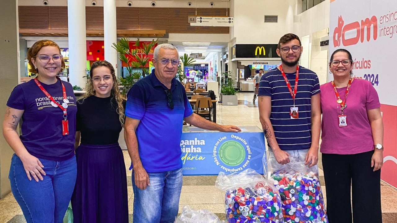 Partage Mossoró e coletivo Lixo Zero se unem em campanha socioambiental para arrecadação de tampinhas plásticas