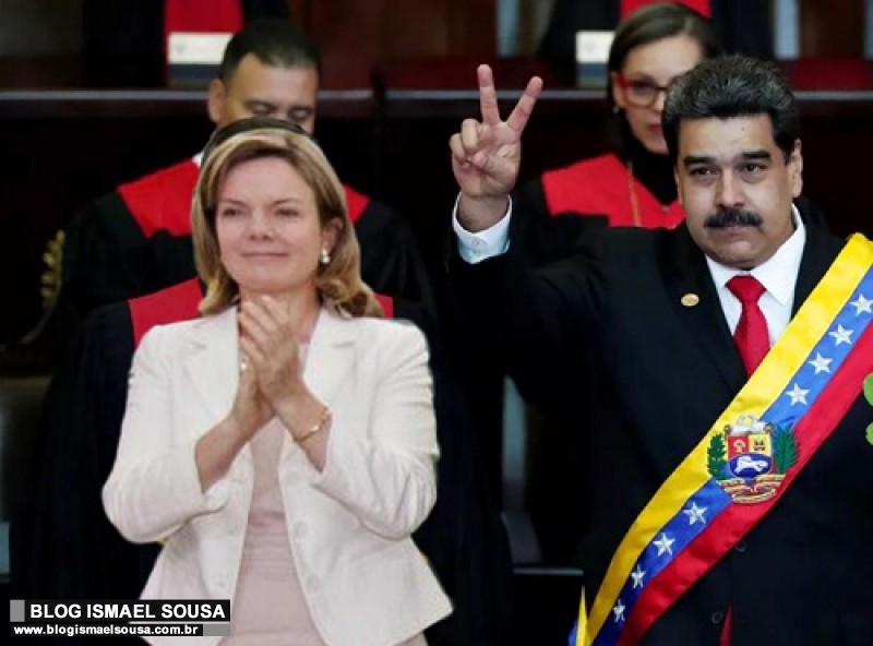 PT sai em defesa das atrocidades cometidas pelo ditador NÃ­colas Maduro