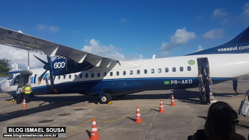Aeronave da Azul tem problema em Recife-PE pouco antes de decolar para MossorÃ³-RN