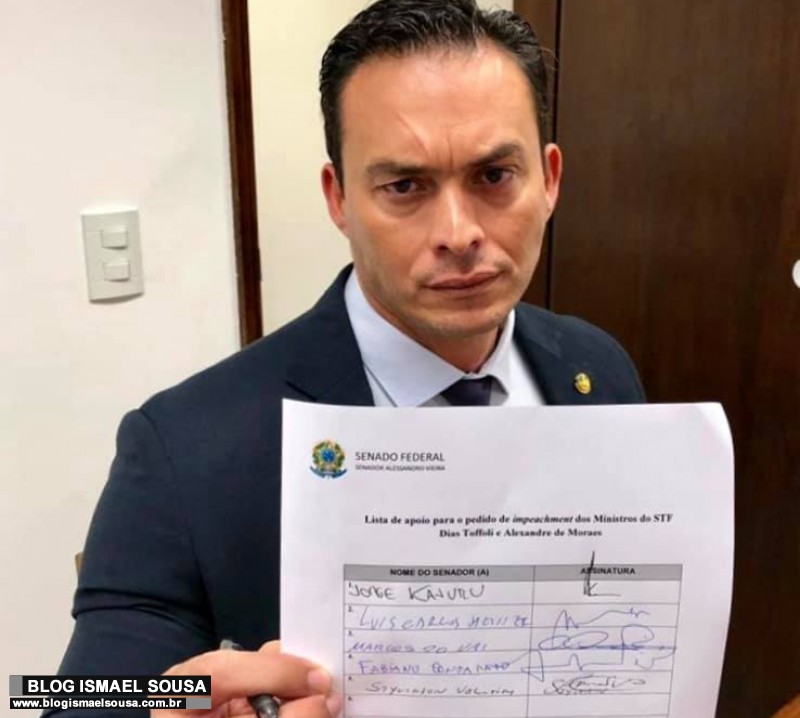 Senador Styvenson Valentim assina pedido de impeachment de ministros do STF