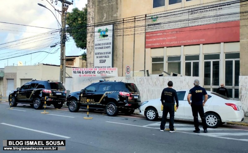 COVIDÃO: Operação Lectus da PF também cumpre mandados em Mossoró