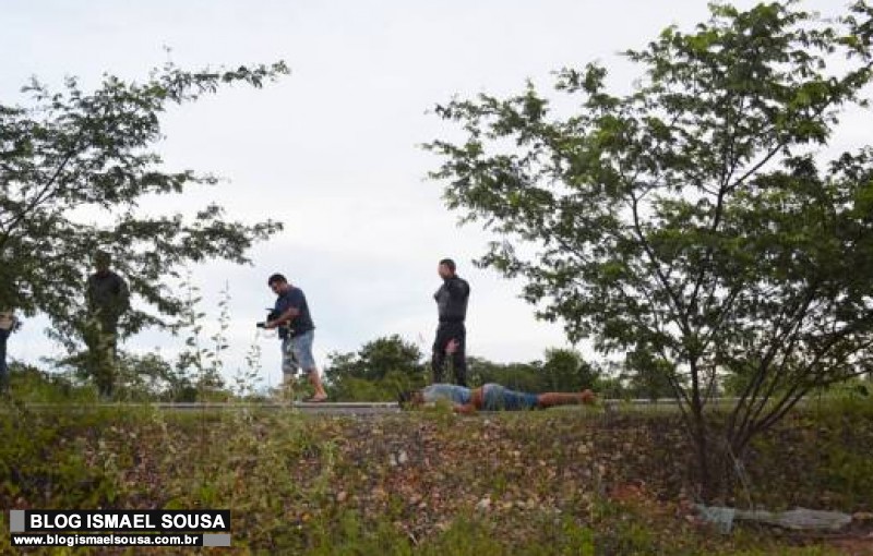 Adolescente Ã© executado com tiros de pistola e escopeta na BR-110