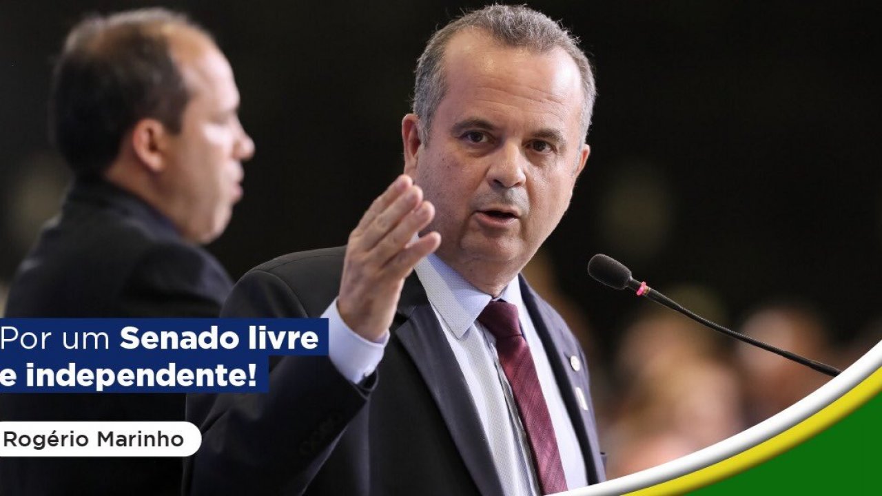 Rogério Marinho lança slogan da Presidência ao Senado: 'Livre e independente'