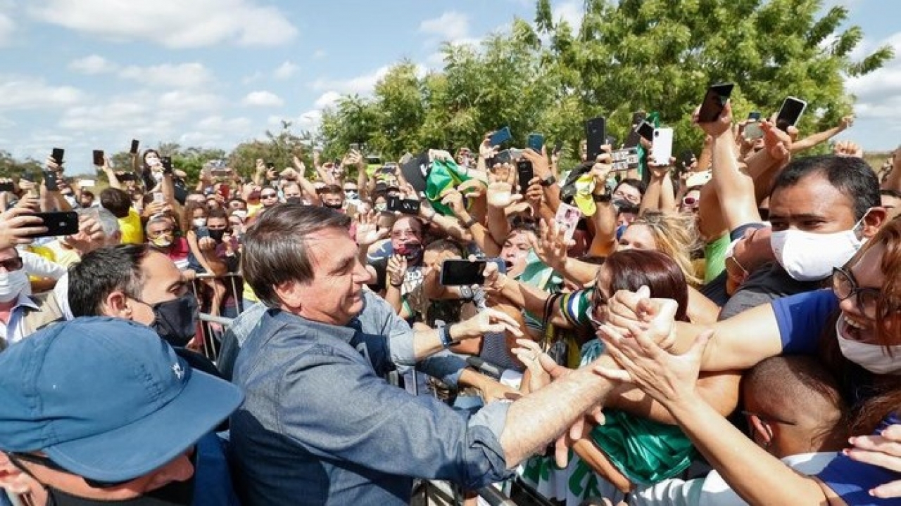 Bolsonaro hospedado no Hotel Thermas, em Mossoró