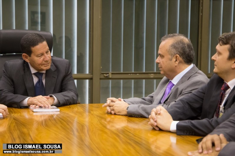 MourÃ£o se reÃºne com RogÃ©rio Marinho para discutir Reforma da PrevidÃªncia