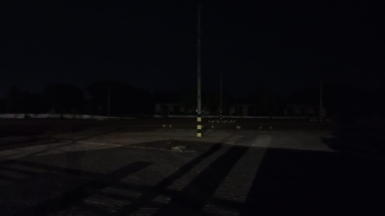 Escuridão no Campus Central da UERN