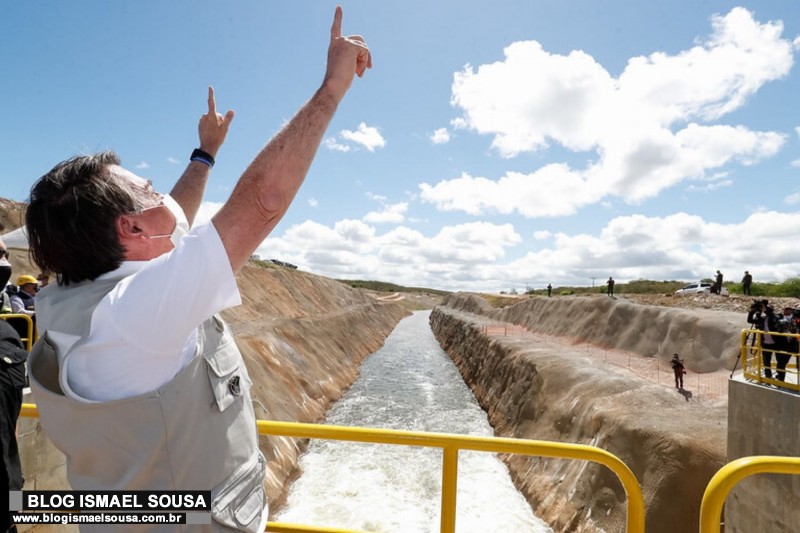 Bolsonaro vem ao RN assinar ordem de serviço para obra que vai trazer águas do São Francisco