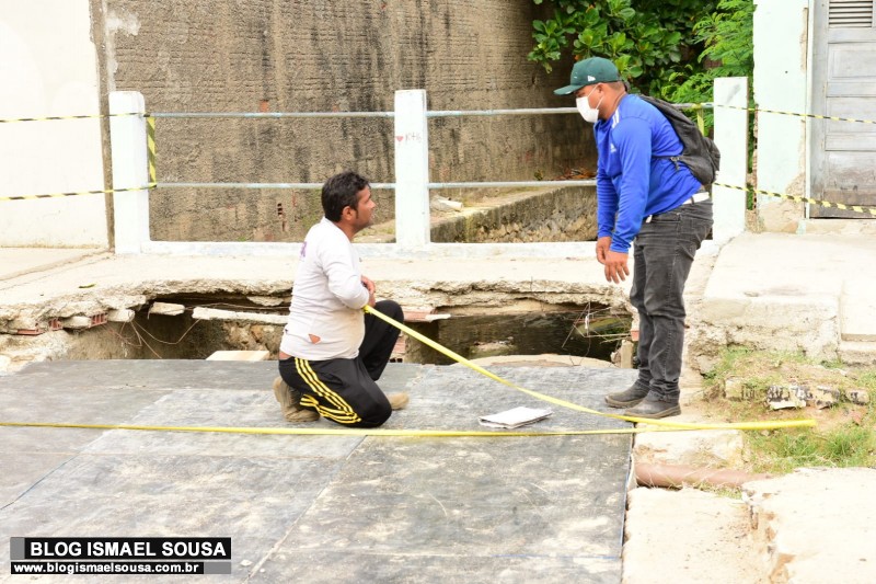 Obras de drenagem avançam no bairro Barrocas