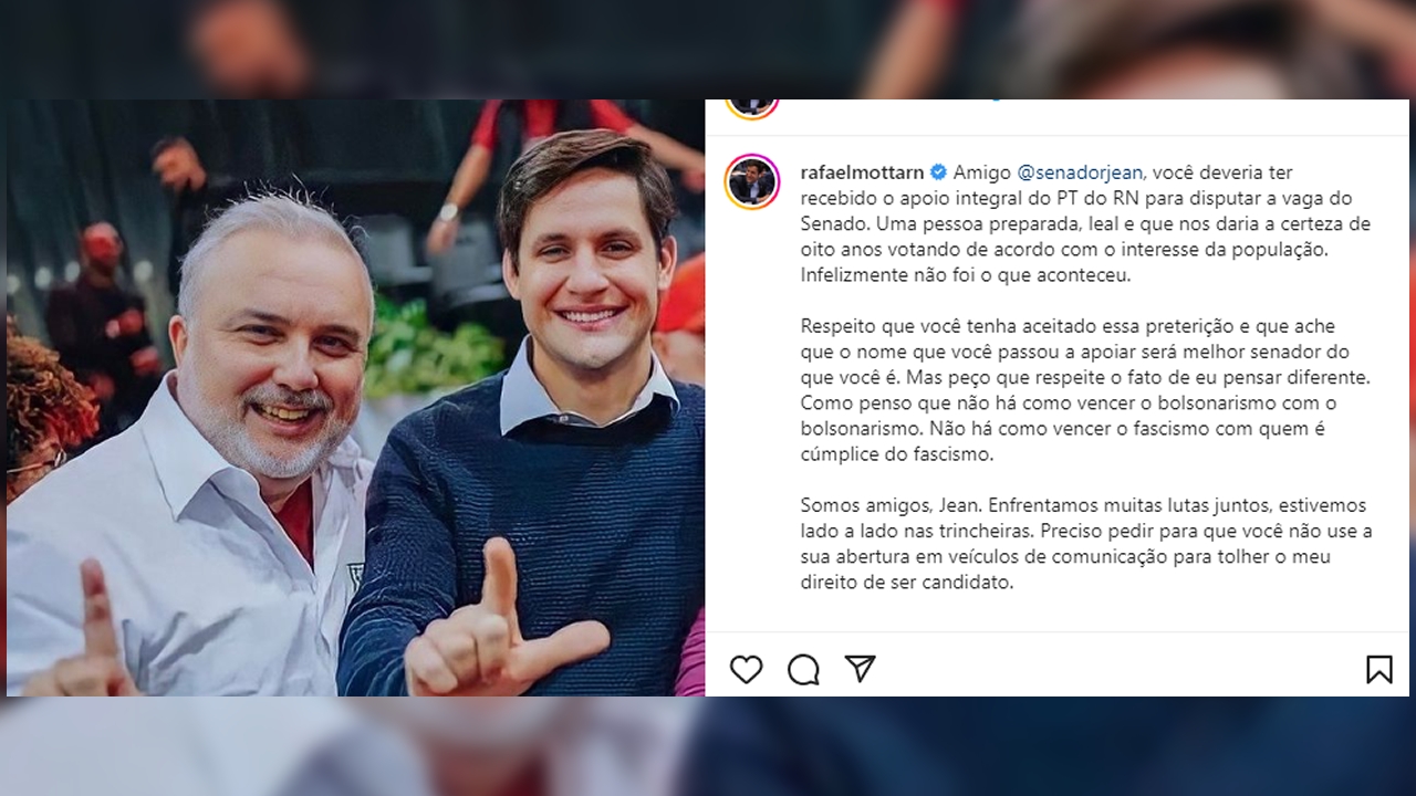 Conflito entre Rafael Motta e Carlos Eduardo envolve até Jean Paul