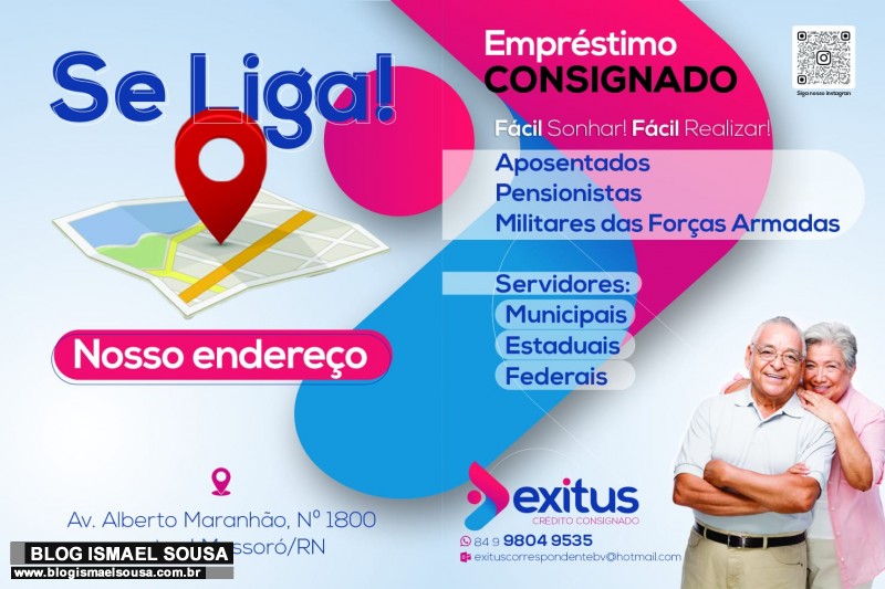 Empréstimo é na Exitus Crédito Consignado