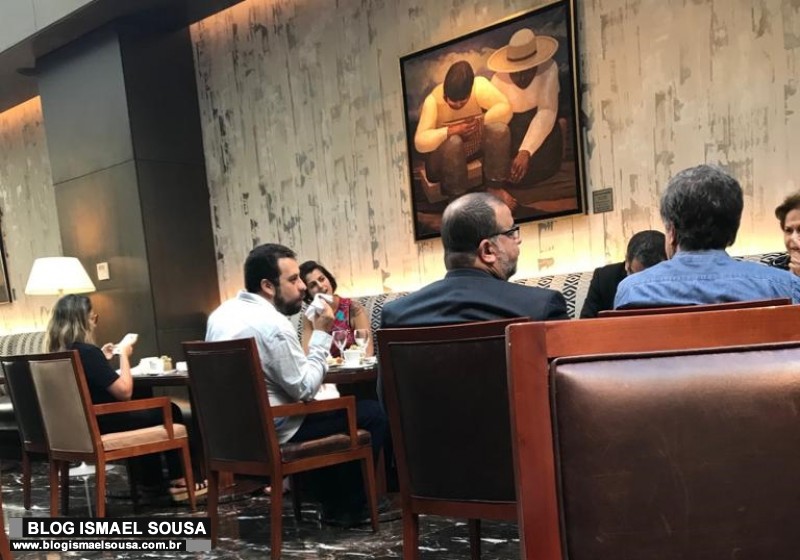 Boulos, Dilma e Manuela fazem â€œresistÃªnciaâ€ em hotel 5 estrelas