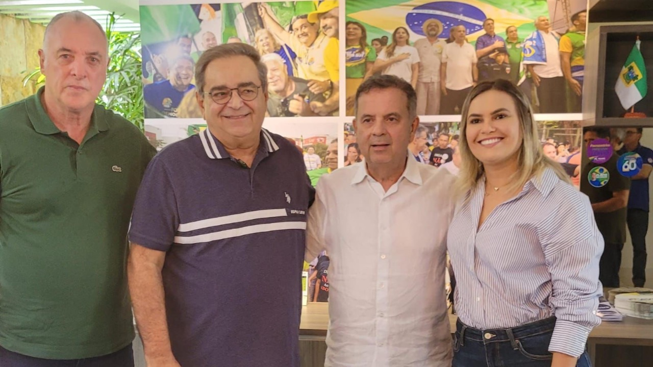 Álvaro Dias e Joana Guerra assinam ficha de filiação ao PL no RN