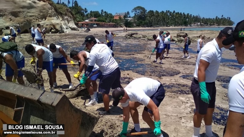 Governo Federal realiza todas as aÃ§Ãµes para conter Ã³leo no litoral do NE