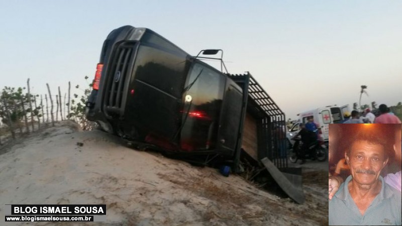 ColisÃ£o entre caminhonete e moto deixa uma pessoa morta em Tibau