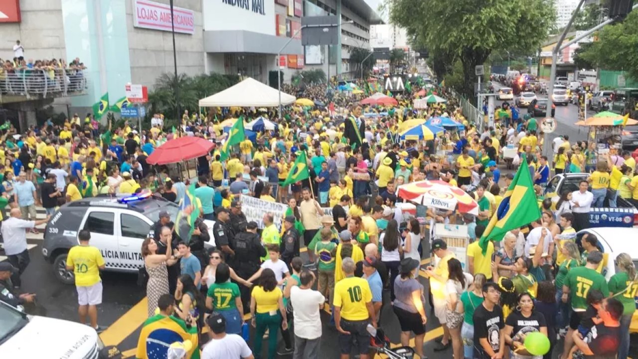 Manifestação contra Lula e Moraes neste domingo será em frente ao Midway