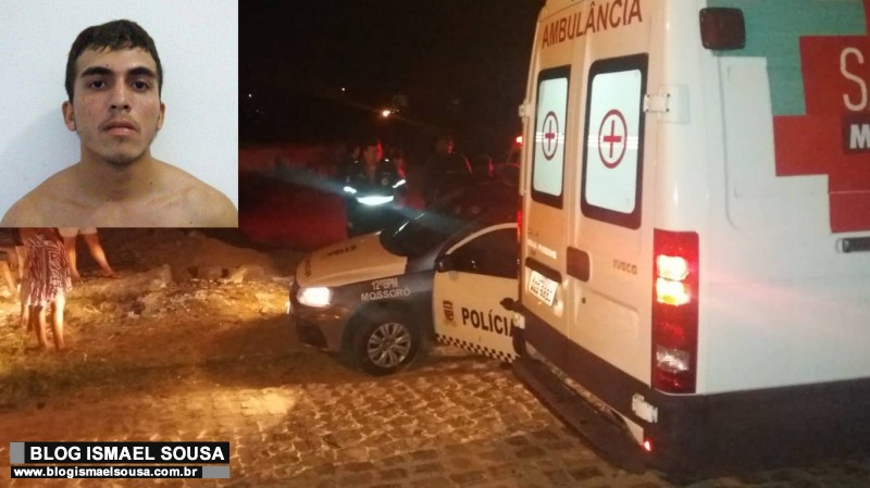 Jovem com passagens pela polÃ­cia Ã© morto a tiros no grande Alto de SÃ£o Manoel em MossorÃ³