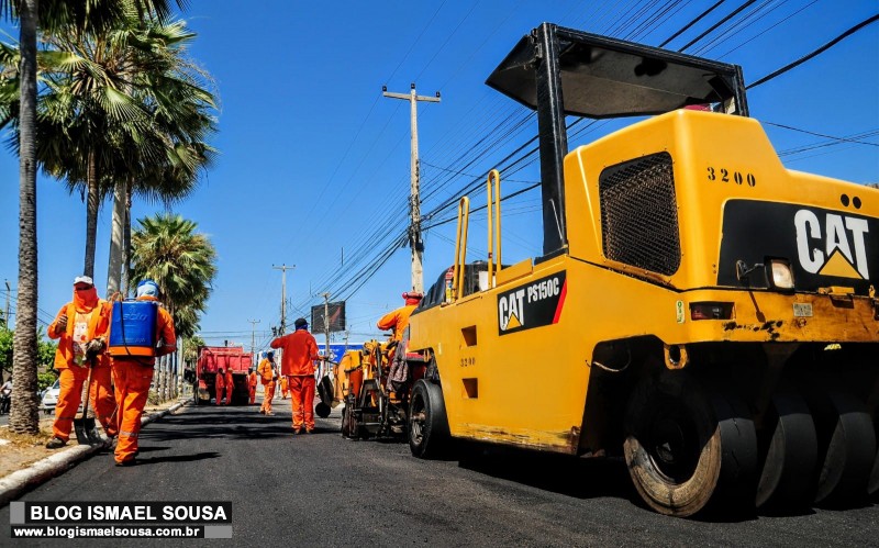 Avenida Diocesana passa por obras do “Asfalto no Bairro”