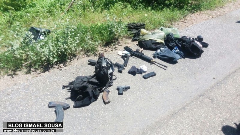 Homem armado de pistolas e fuzis morre em confronto com a PRF em IpanguaÃ§u-RN