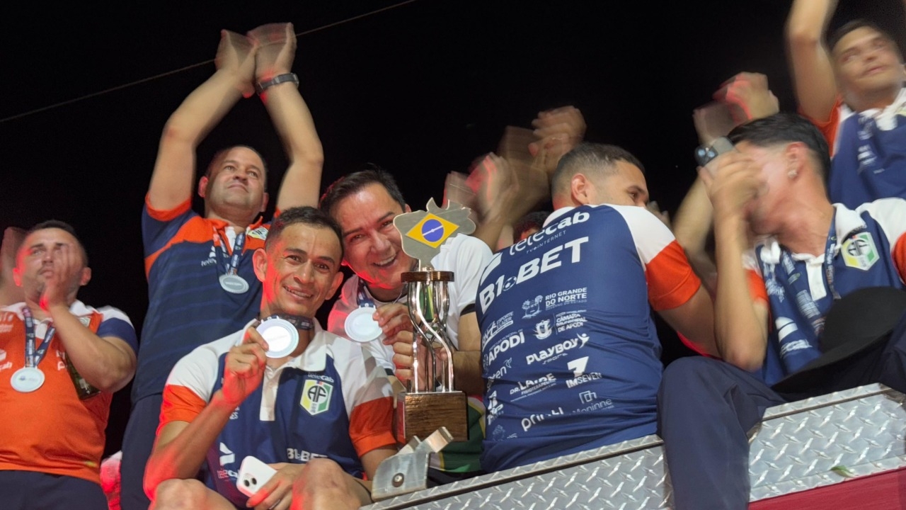 'Essa conquista é um marco para Apodi', destaca Neilton sobre vice-campeonato nacional de Futsal