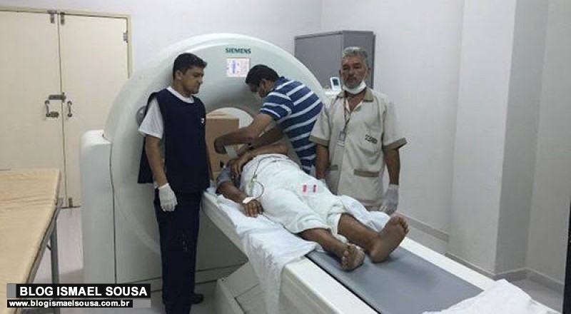 Alegria de pobre dura pouco: TomÃ³grafo do HRTM volta a quebrar