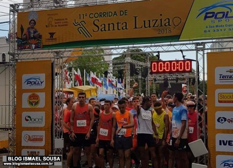 Inscrições abertas para a 14ª Corrida de Santa Luzia em Mossoró