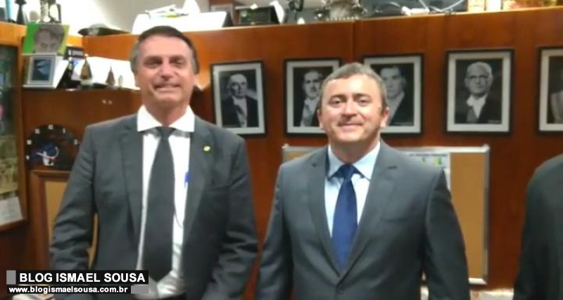 Dr. Daniel visita Jair Bolsonaro em seu gabinete em BrasÃ­lia-DF