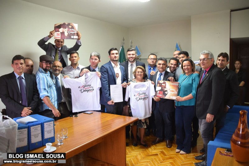 PolÃ­cia Civil busca apoio da CÃ¢mara Municipal em luta por melhores condiÃ§Ãµes de trabalho