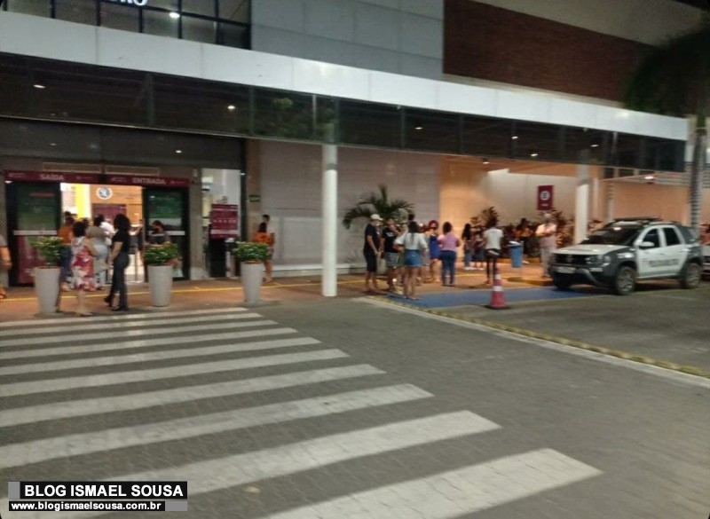 URGENTE- Partage Shopping Mossoró começa a ser evacuado