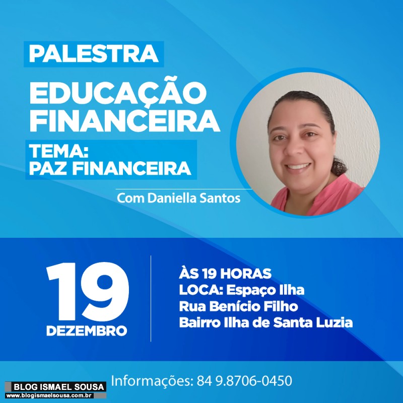 Palestra EducaÃ§Ã£o Financeira com Daniella Santos