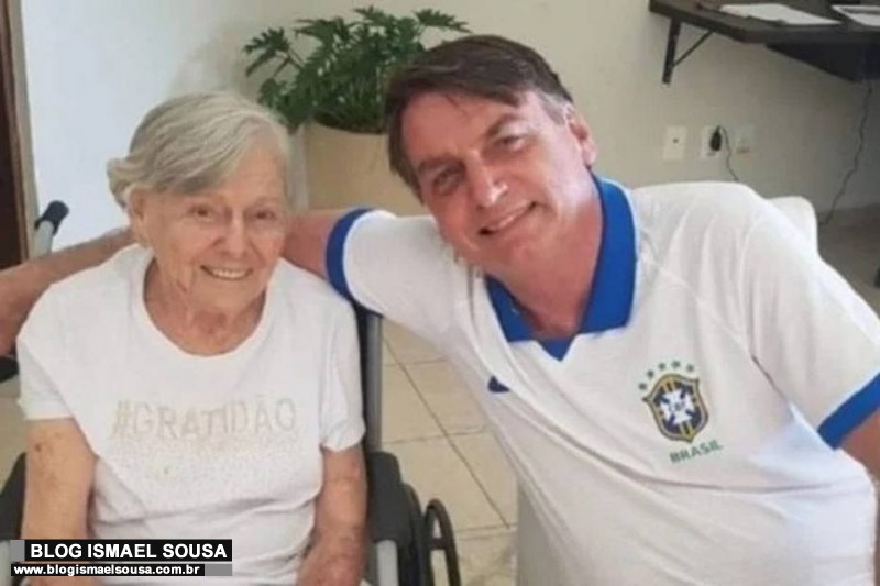Mãe do presidente Jair Bolsonaro morre aos 94 anos em São Paulo